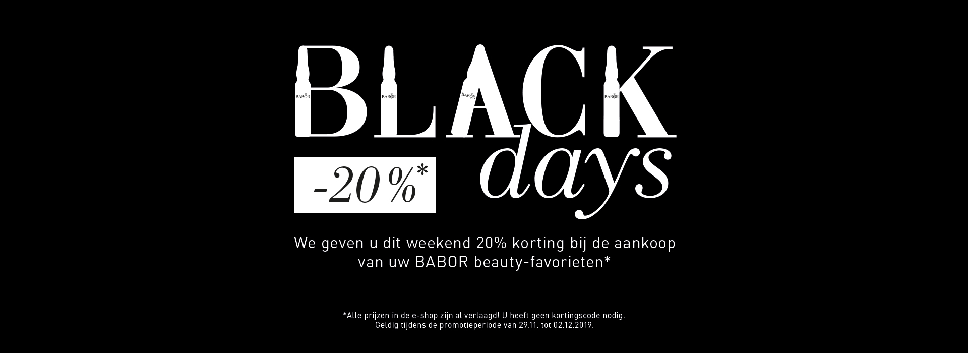 Lees meer over het artikel BLACK days sales